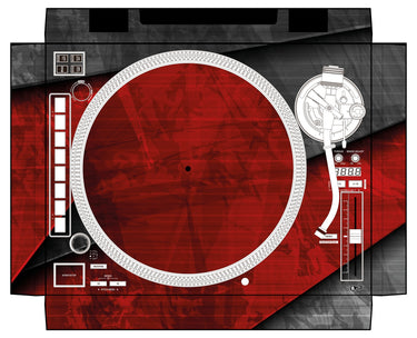 Reloop RP 8000 MK2 Skin Steelay Red